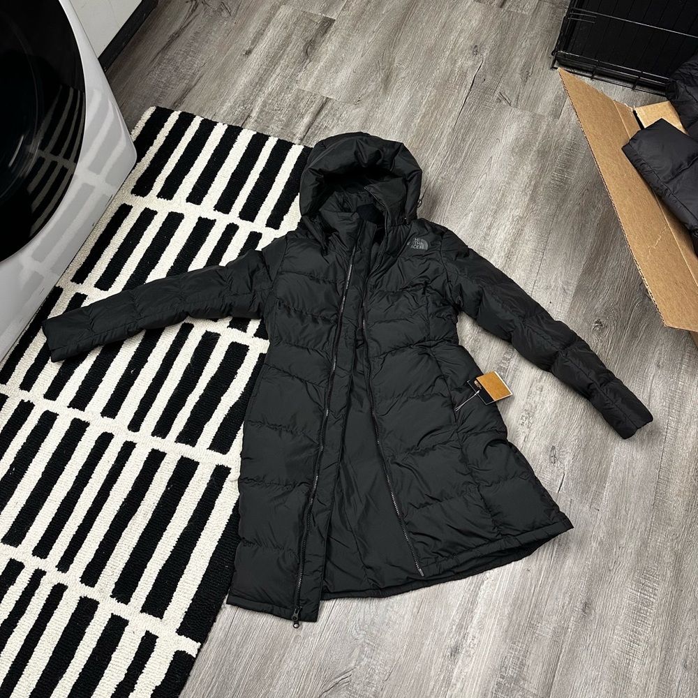 Women's north face Metropolis Parka Black Puffer Coat